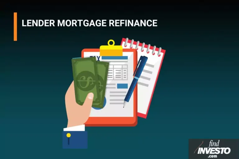 LENDER MORTGAGE REFINANCE