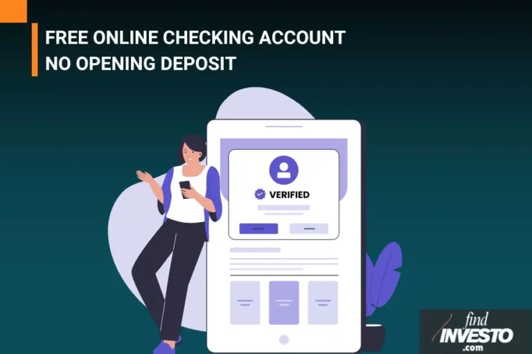 FREE ONLINE CHECKING ACCOUNT NO OPENING DEPOSIT