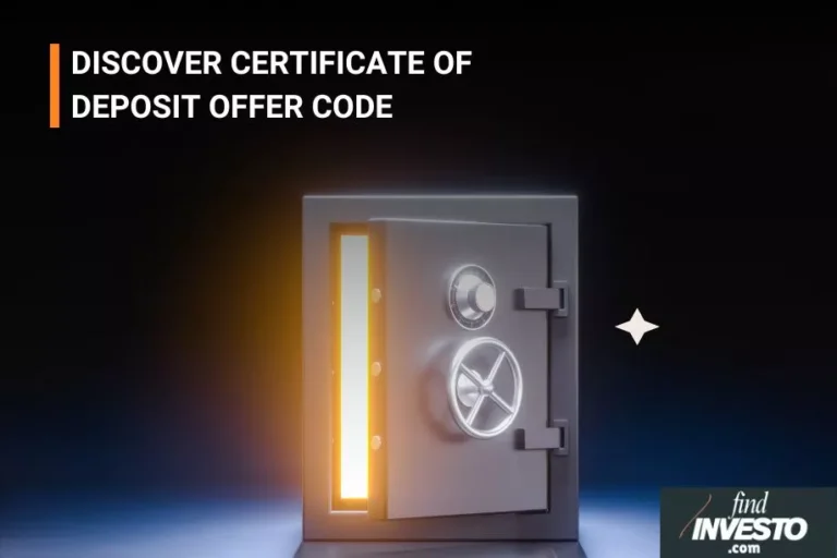 DISCOVER CERTIFICATE OF DEPOSIT OFFER CODE