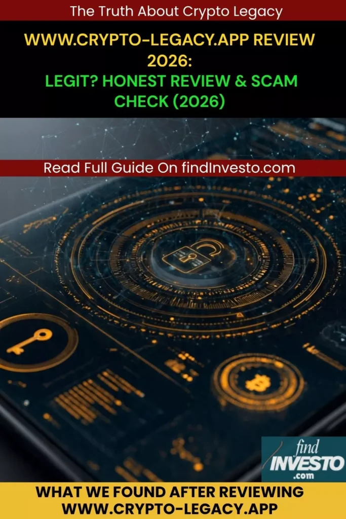 www.crypto-legacy.app Review 2026: Is It Legit or a Scam? 3 www.crypto-legacy.app Review 2026