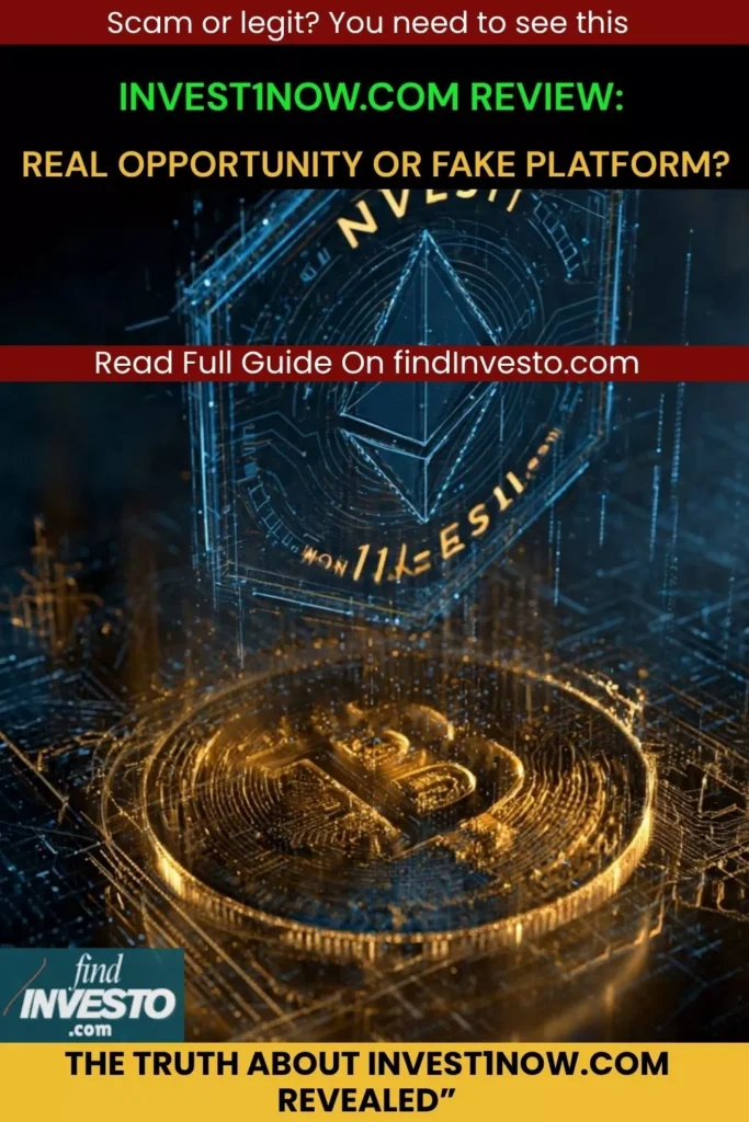 Invest1Now.com Cryptocurrency Legit or a Scam?