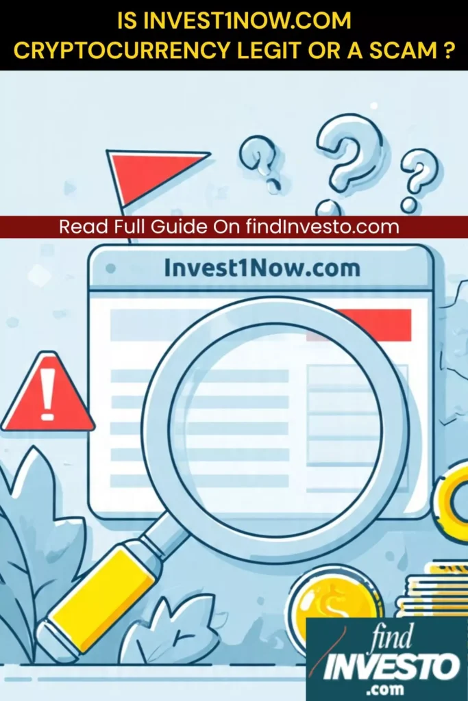 Invest1Now.com Cryptocurrency
