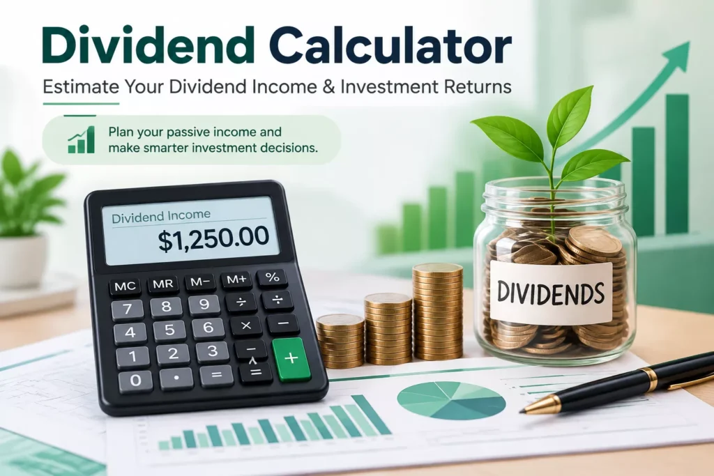 Dividend Calculator 2 dividend calculator findinvesto.com
